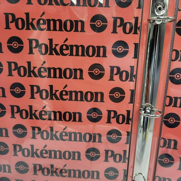 Pikachu Pokémon 025 3 Ring Binder 9.75 X 11.5 X 1.5 Red & Yellow School Supplies - Picture 10 of 10